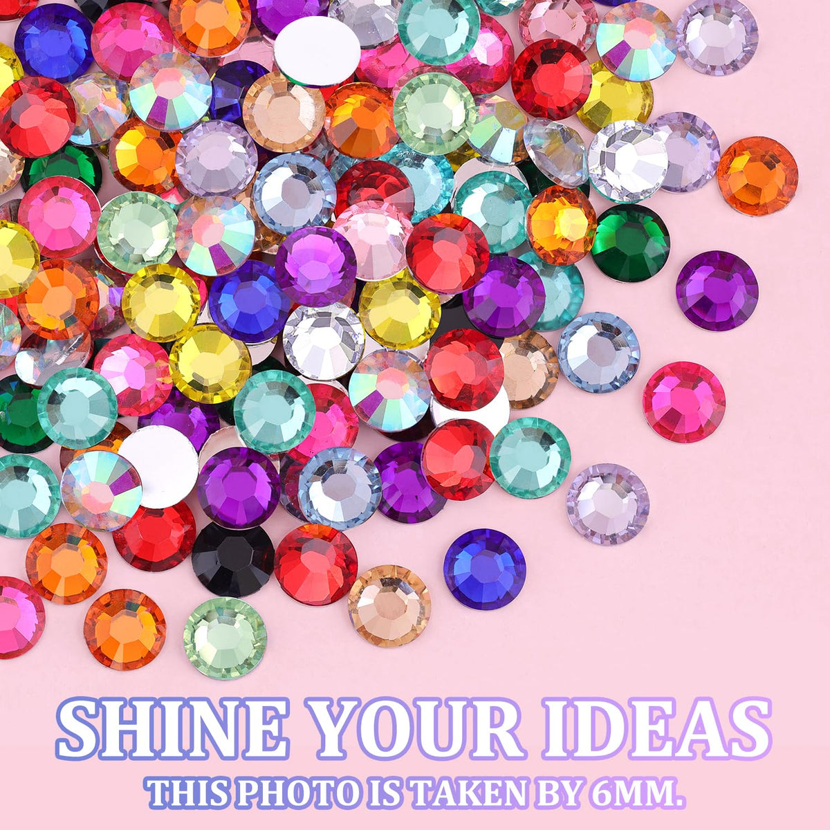 TINKRSTUFF bedazzled tumbler in lifestyle scene demonstrating decorative impact and finish