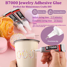 TINKRSTUFF tweezers and pickup pen detail for precise gem placement