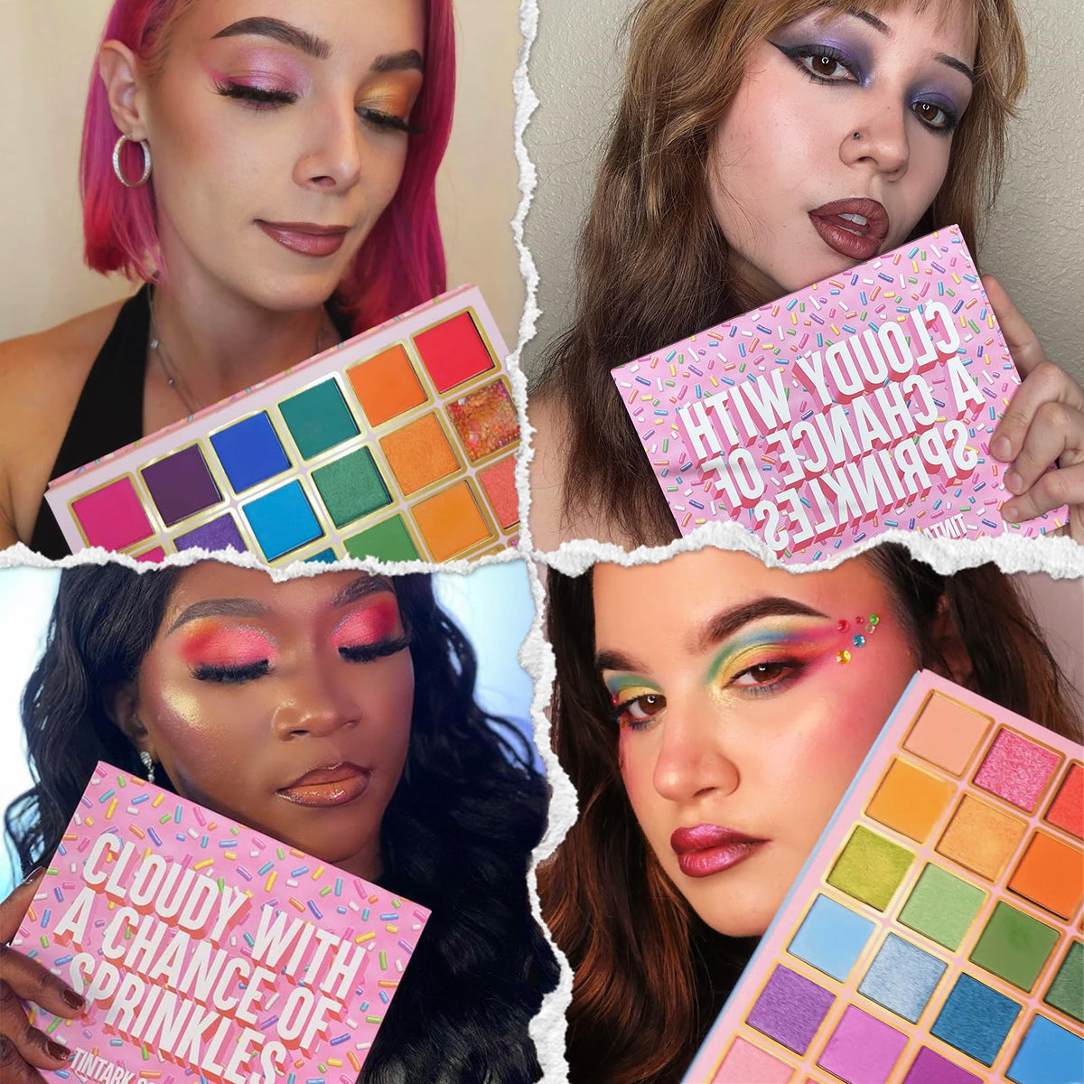Tintark palette open with mirror showing ease of on-the-go application