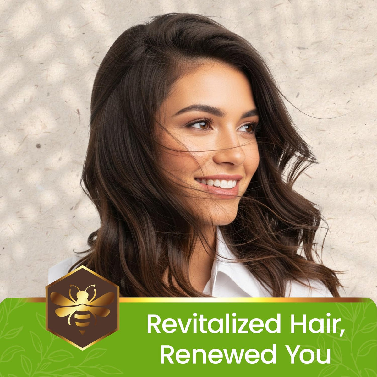 Tio Nacho conditioner applied to mid-lengths and ends for detangling