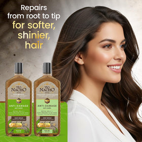Tio Nacho conditioner cream texture illustrating rich moisturizing action