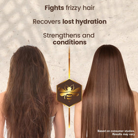 Tio Nacho conditioner creamy pour illustrating detangling and slip