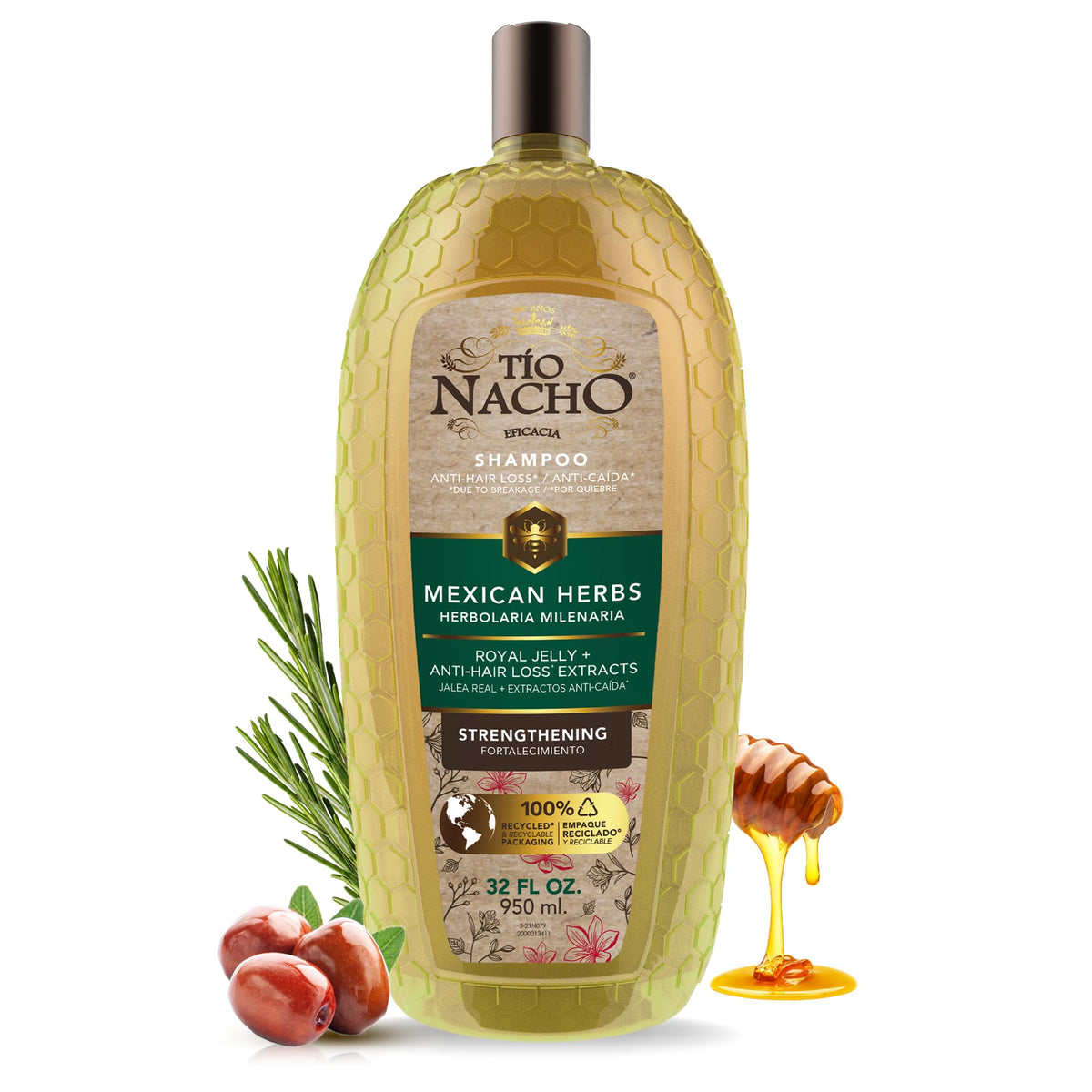 Tio Nacho front bottle 32 oz showing packaging and large-volume benefit