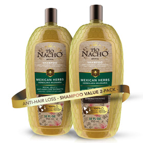 tio nacho front packaging showing twin 32 fl oz bottles for lasting supply