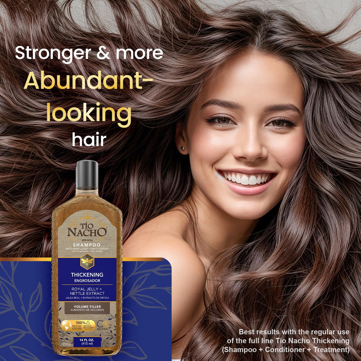 Tio Nacho shampoo lather texture demonstrating gentle foam and hydration