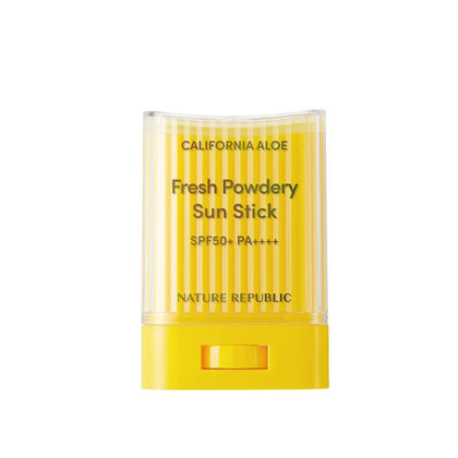 Tipiak sun stick front packaging showing SPF50+ PA++++ and aloe benefits