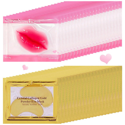 TIRDET front packaging showing 40 pairs and benefit of complete eye and lip care