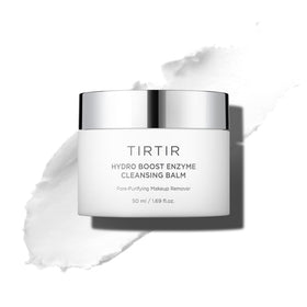 TIRTIR cleansing balm front jar shows compact travel-friendly packaging and clear branding