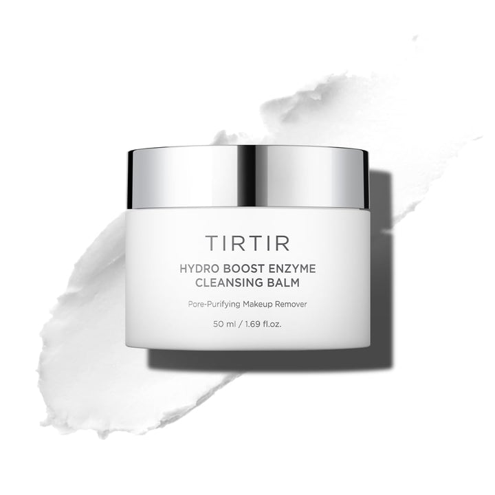 TIRTIR cleansing balm front jar shows compact travel-friendly packaging and clear branding