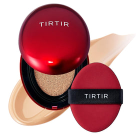 TIRTIR cushion front packaging showing shade and compact for quick selection