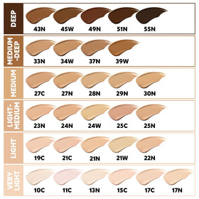 TIRTIR texture close-up revealing semi-matte finish and fine powder blend
