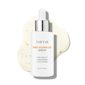 TIRTIR front bottle showing sleek serum packaging and brand clarity