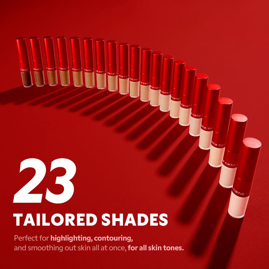 TIRTIR Glide&Hide balm stick detail showing creamy tip for effortless blending
