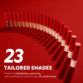 TIRTIR balm-stick tip detail highlighting creamy texture for smooth blending