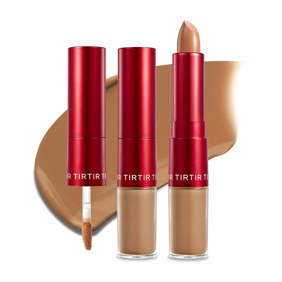 TIRTIR front packaging showing dual applicator and shade label for easy selection