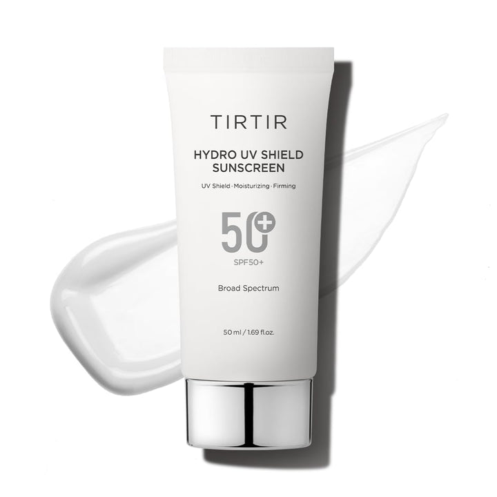 TIRTIR front packaging showing SPF 50+ and compact travel size benefit