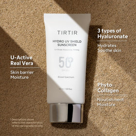 TIRTIR hyaluronic acid ingredient visual highlighting deep hydration