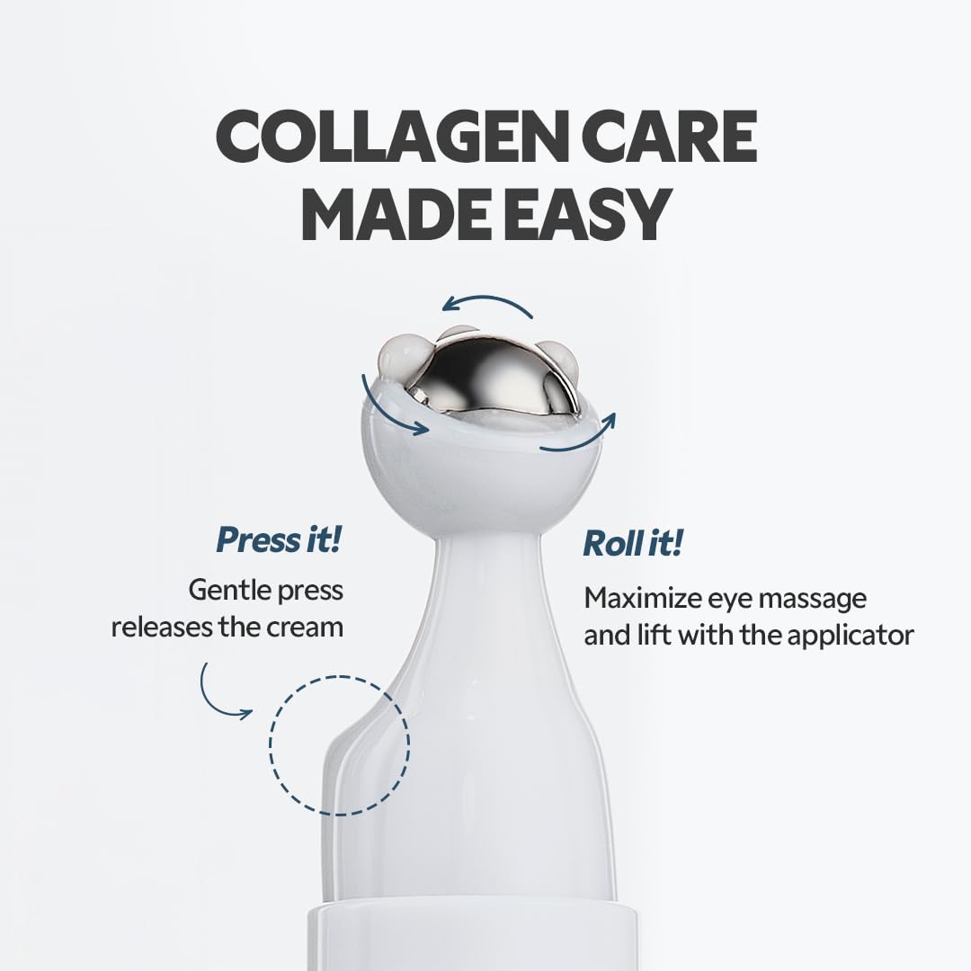 TIRTIR ingredients label detail highlighting collagen-support benefit