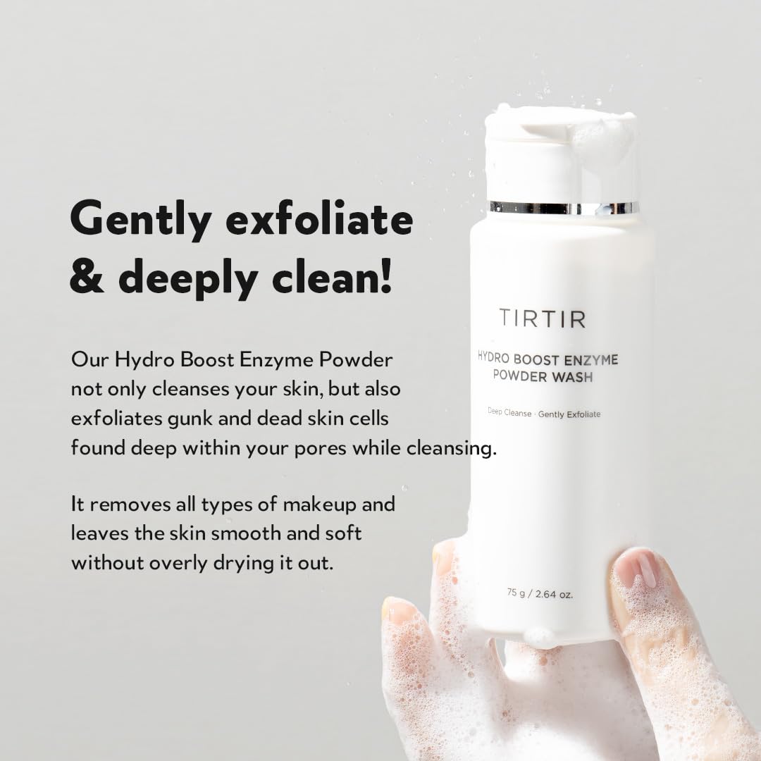 TIRTIR label close-up showing key ingredients and benefits
