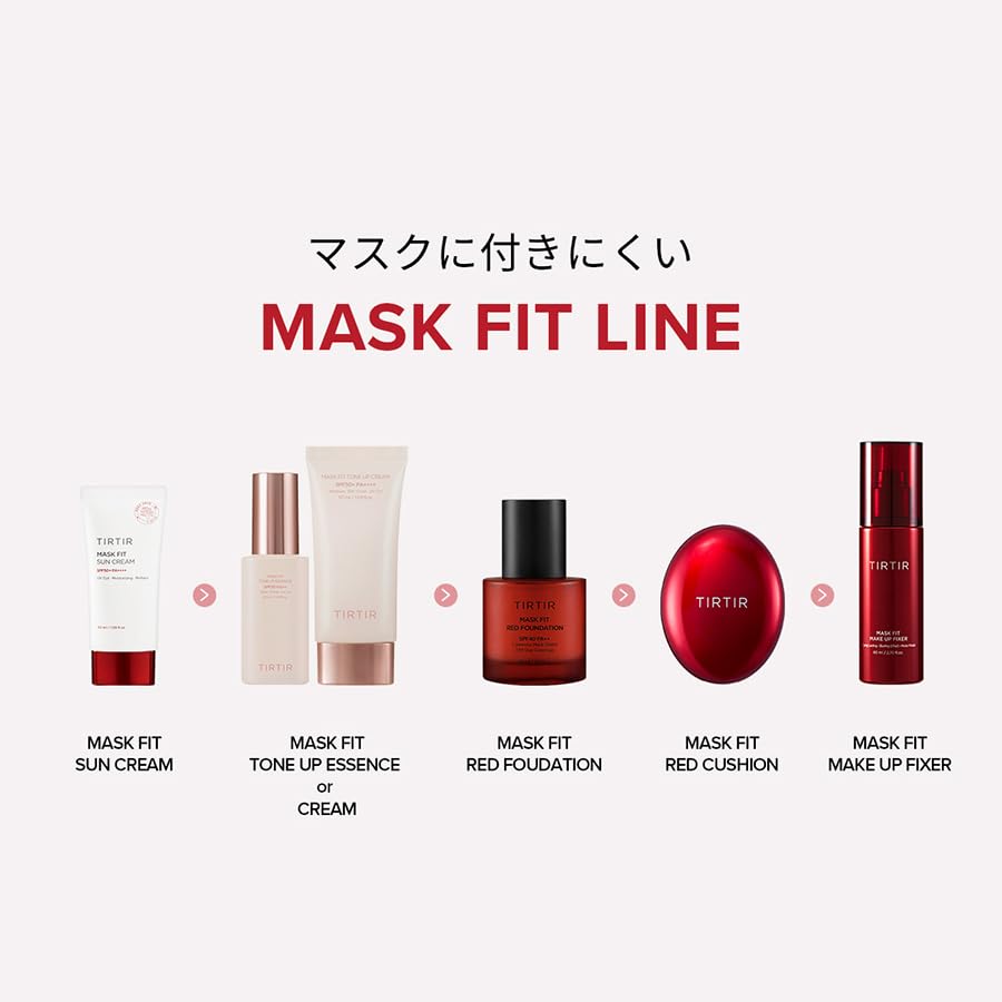 TIRTIR photo-ready makeup result displaying long-lasting fresh complexion