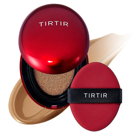 TIRTIR compact front view showing sleek cushion packaging and portability