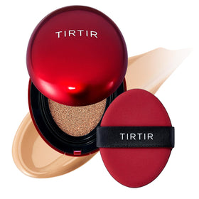 TIRTIR front packaging showing compact and brand, highlights travel-friendly design