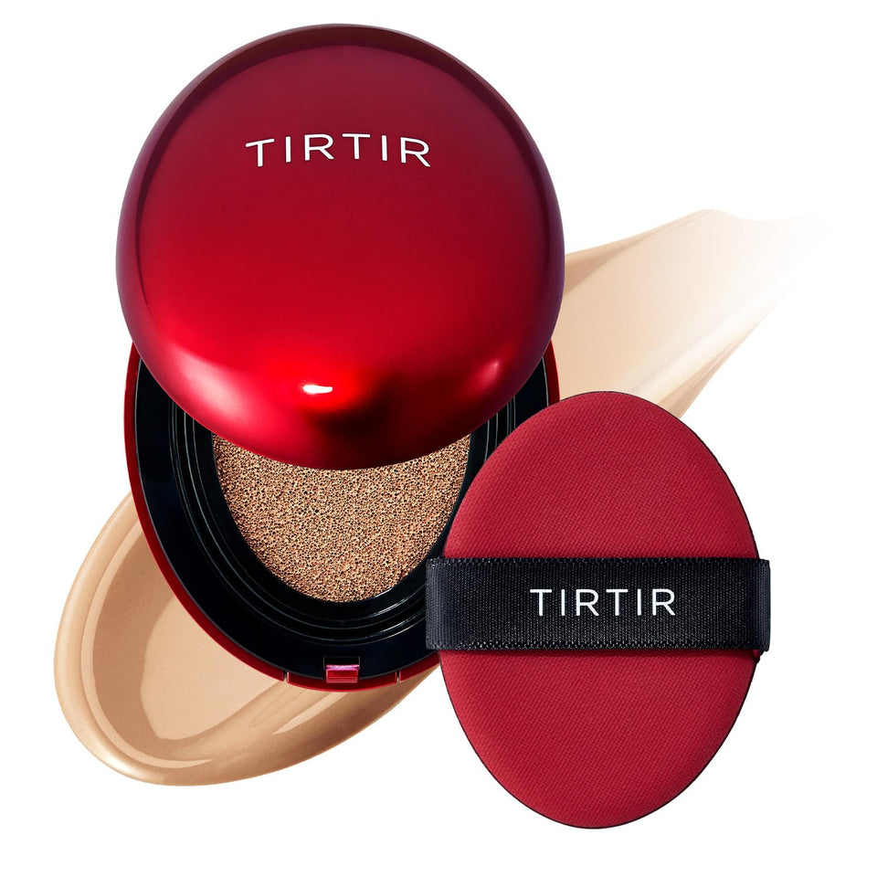 TIRTIR compact front packaging showing product and branding benefit longevity