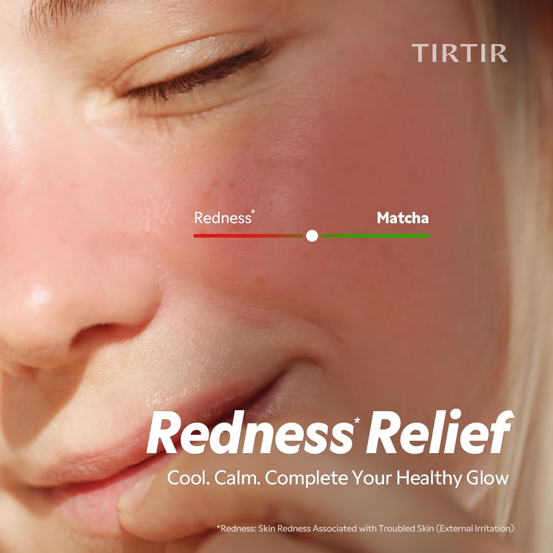 TIRTIR open bottle revealing lightweight dual-layer serum texture