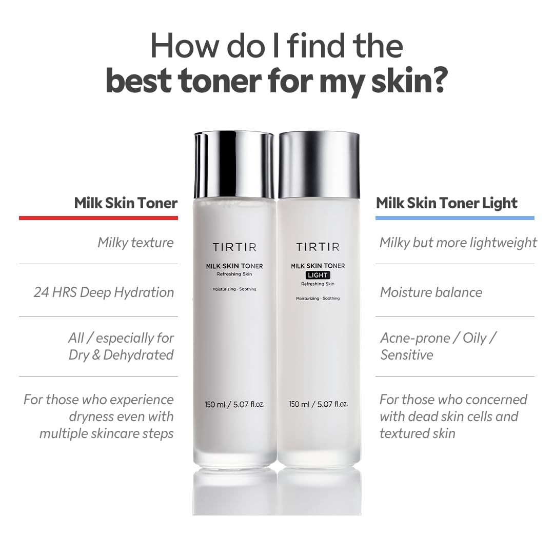 TIRTIR bottle beside moisturizer illustrating routine layering benefit improved results