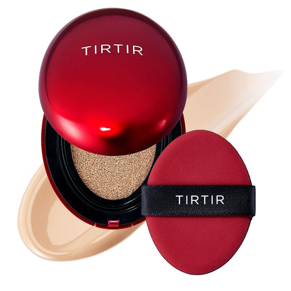 TIRTIR mini compact front view showing sleek design and travel convenience