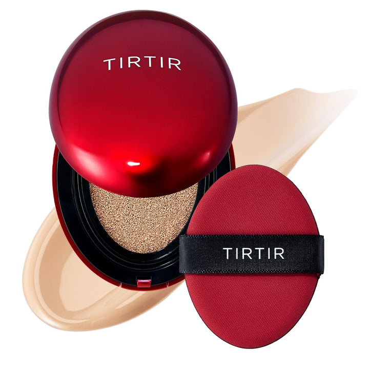 TIRTIR mini compact front view showing sleek design and travel convenience