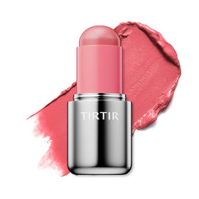 TIRTIR front packaging showing Peach Mingle shade and compact design benefit