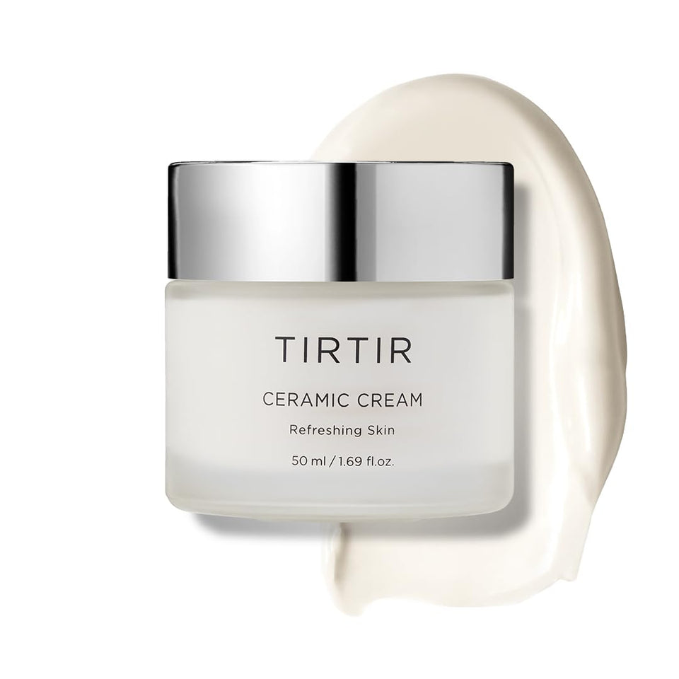 TIRTIR jar front view showing clean packaging and moisturizer benefit