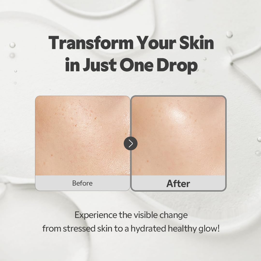 TIRTIR applying serum on hand to show fast absorption and plumping
