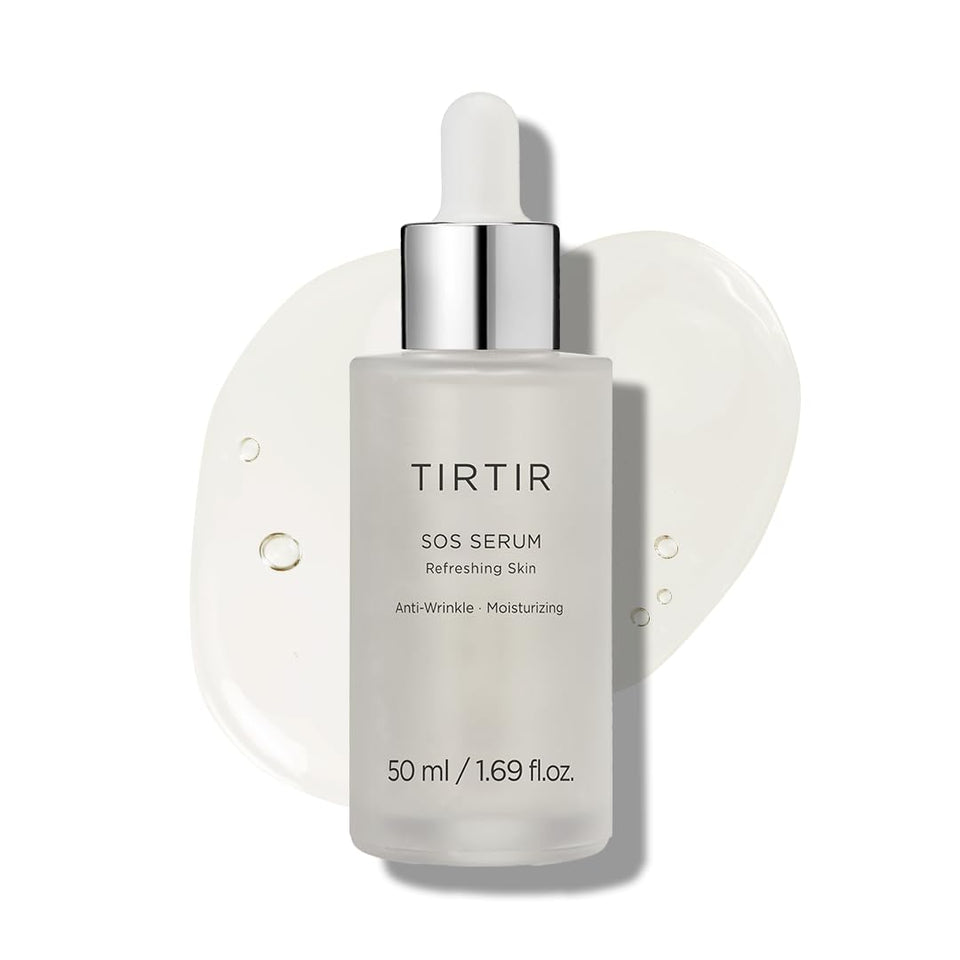 TIRTIR front packaging showing product and benefits for visible hydration