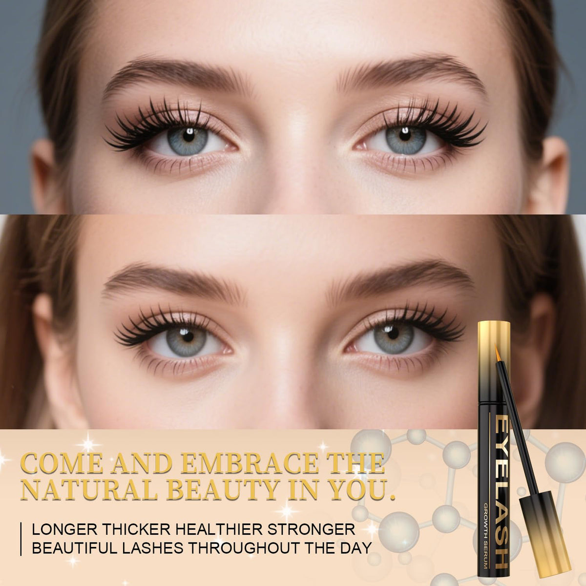Tistees fine applicator brush detail for precise lash-line application