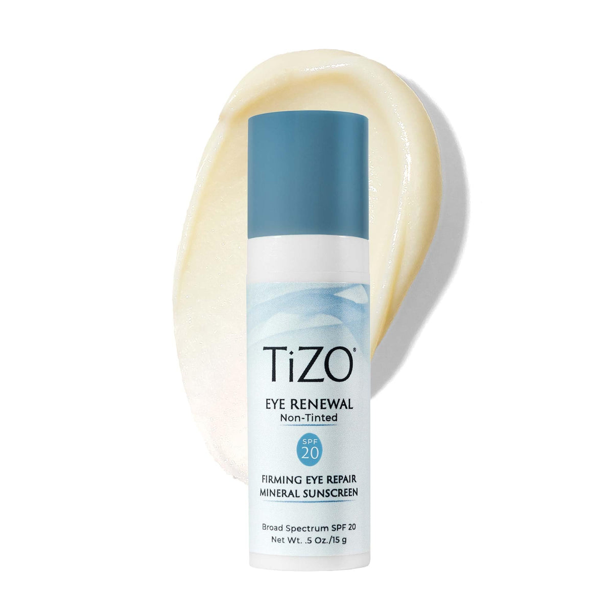 TIZO front packaging showing compact 0.5 oz tube and label benefit
