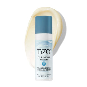 TIZO front packaging showing compact 0.5 oz tube and label benefit