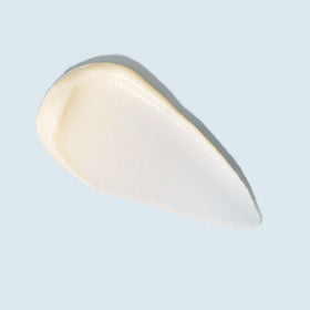 TIZO close-up of silky eye cream texture highlighting smooth application