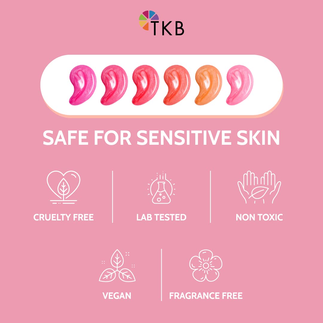 TKB Trading transferring gloss into lip tube illustrating simple filling workflow