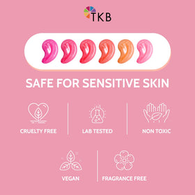 TKB Trading transferring gloss into lip tube illustrating simple filling workflow