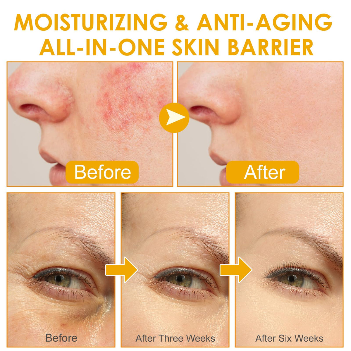 TKTALKER open jar with balm being applied to face for gentle hydration benefit
