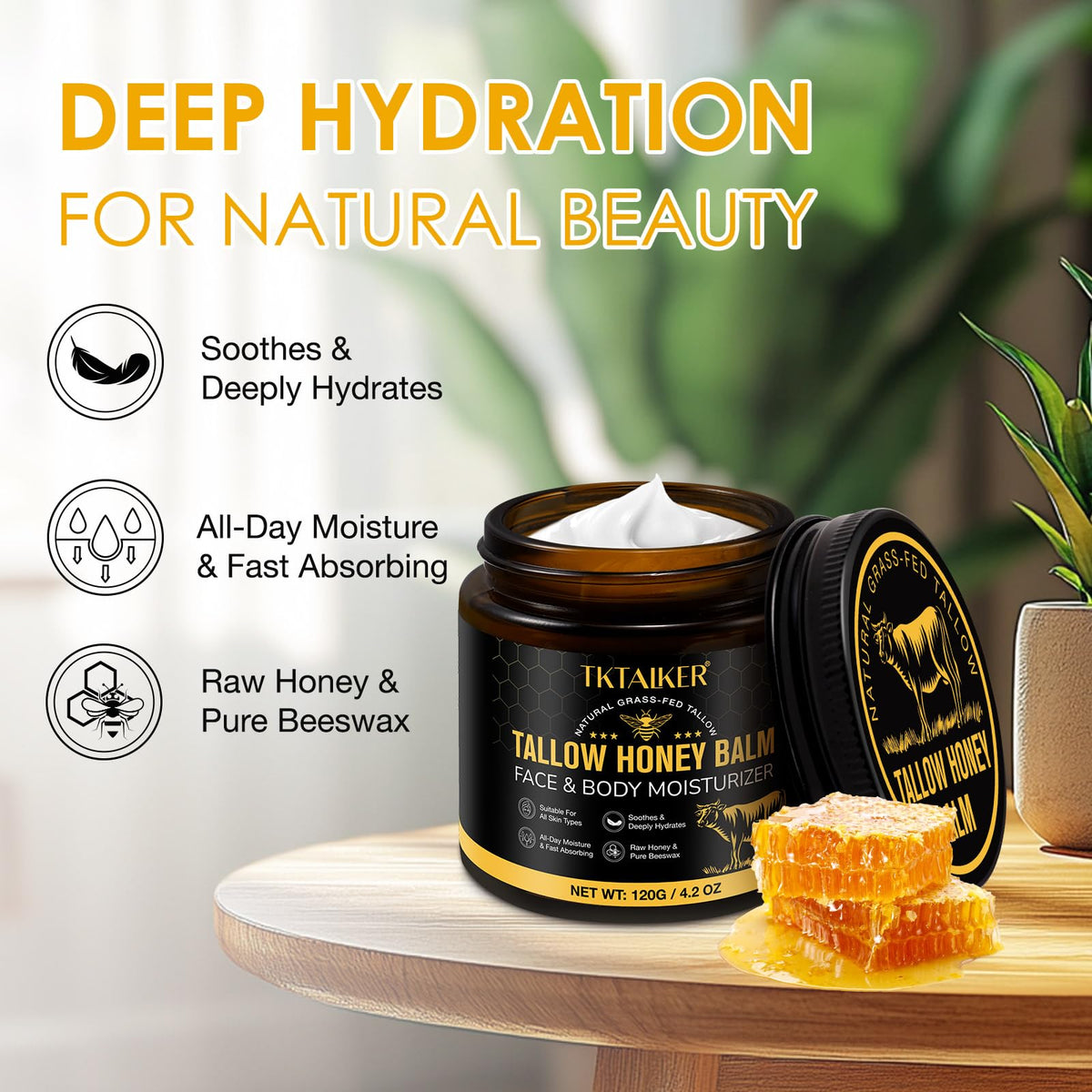 TKTALKER close-up whipped texture revealing spreadable consistency and easy application