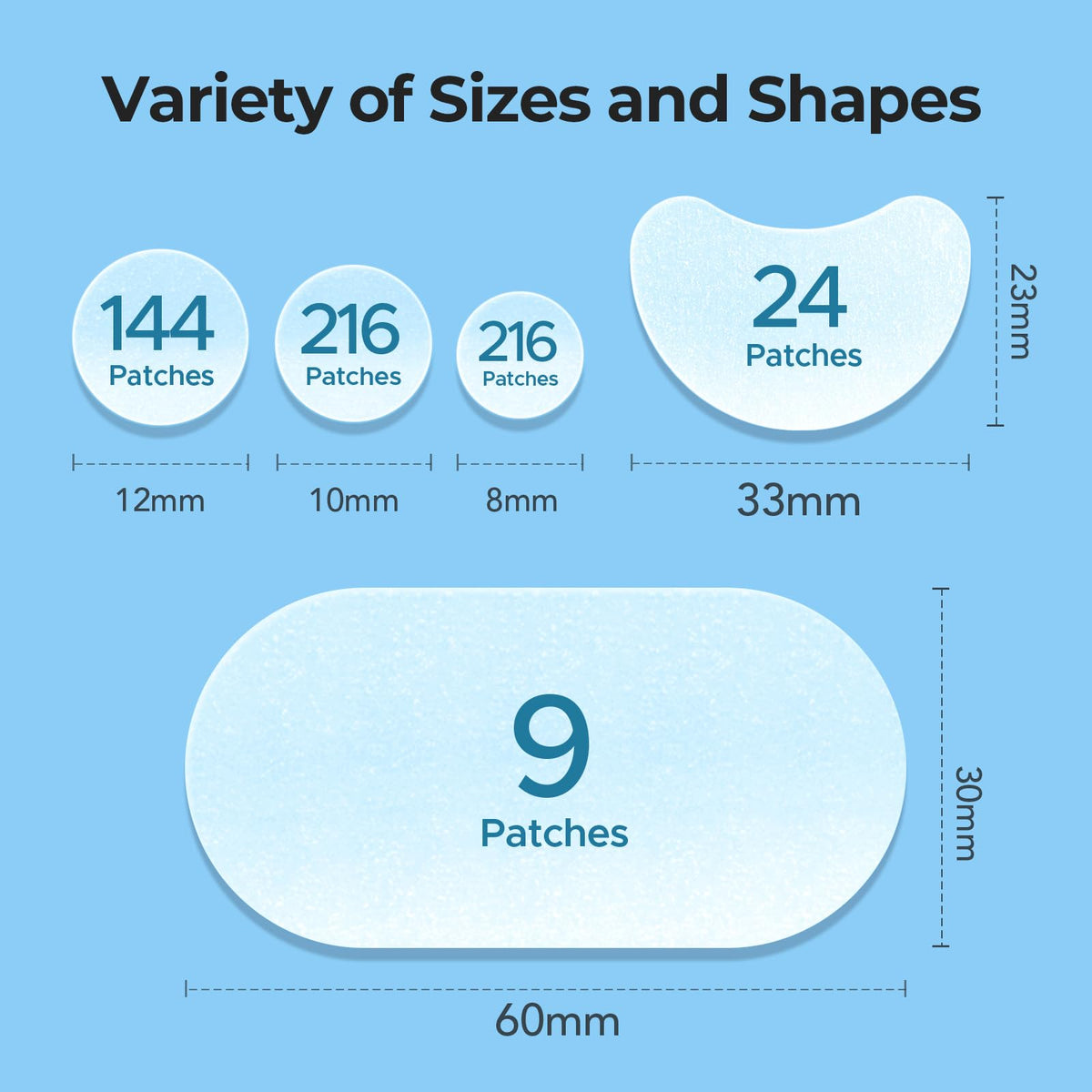 TKTK patch applied to cheek protecting and reducing visible blemish