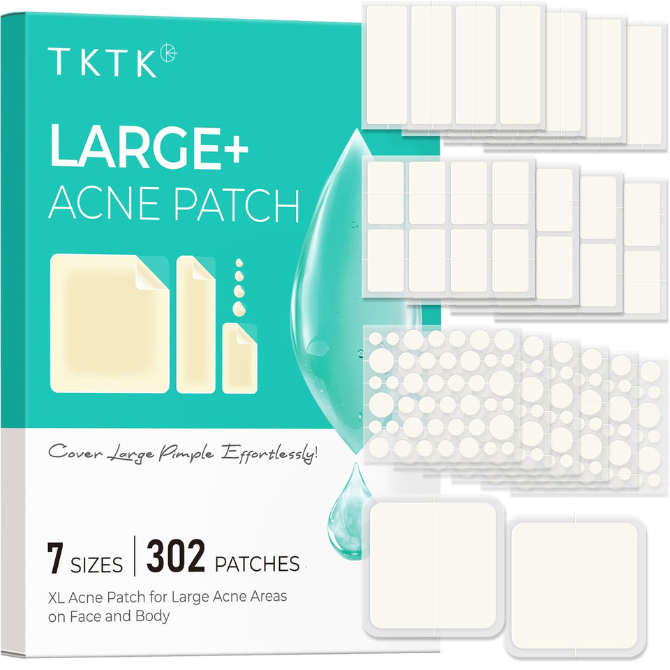 TKTK front packaging showing 302 patches and variety pack benefit