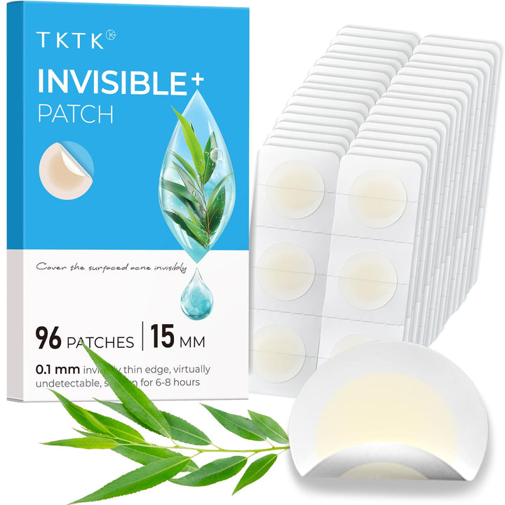 TKTK front packaging showing 96-count pack and branding benefit: long-lasting supply