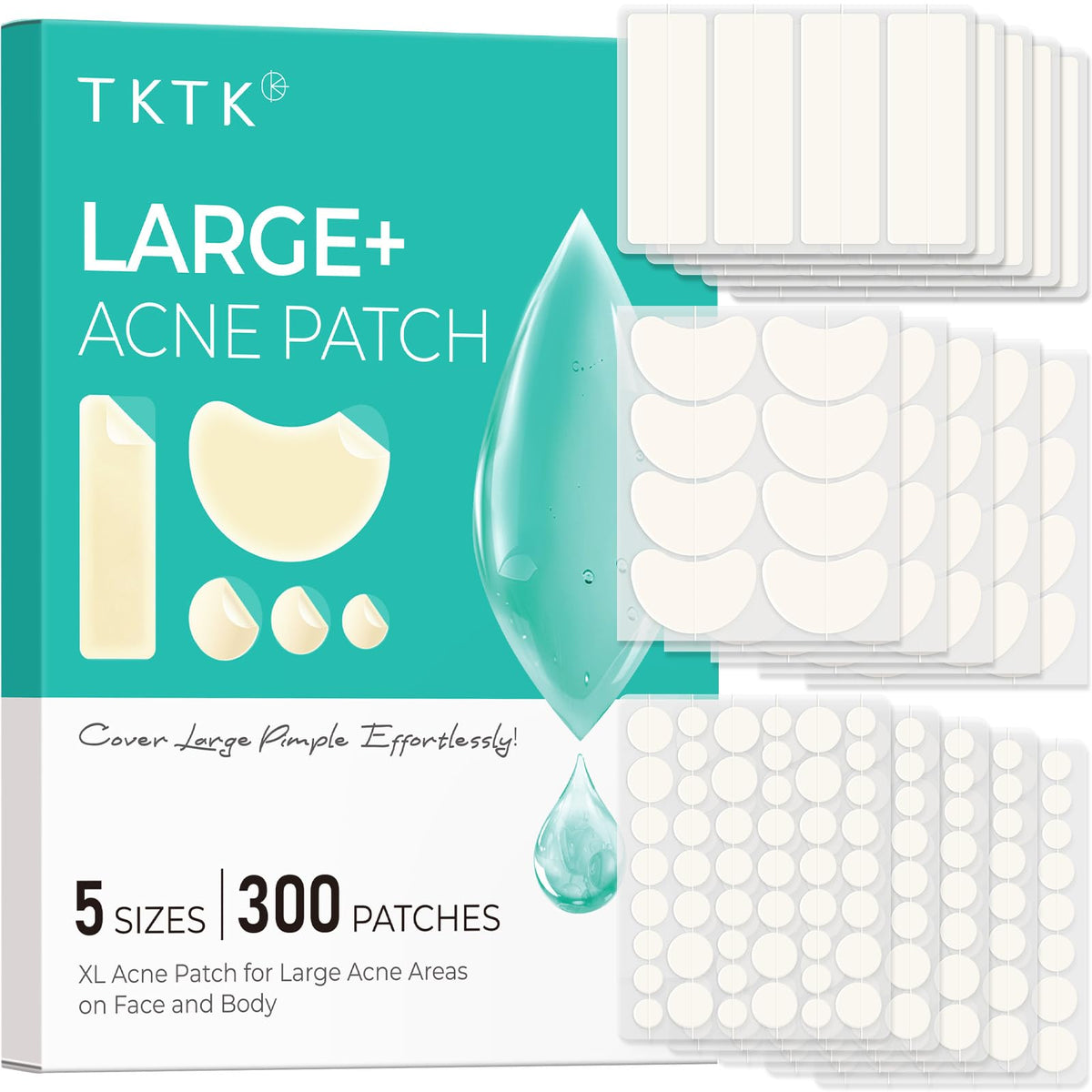 TKTK front packaging showing full 300-count kit benefit
