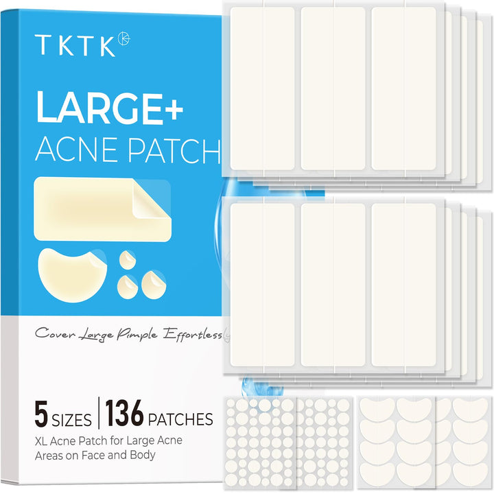 TKTK front packaging showing full 136-count set and benefits