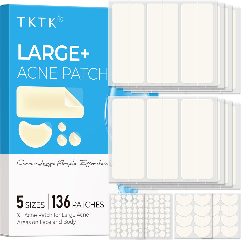 TKTK front packaging showing full 136-count set and benefits