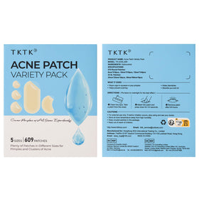 TKTK label close-up showing sizes and fragrance-free ingredient notes